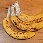 conserver les bananes avec du papier aluminium